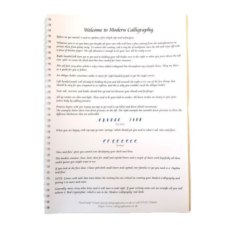 Calligraphy Arts Moderne Kalligraphie-Bucheinführung