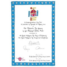 Diamond Jubilee Certificate