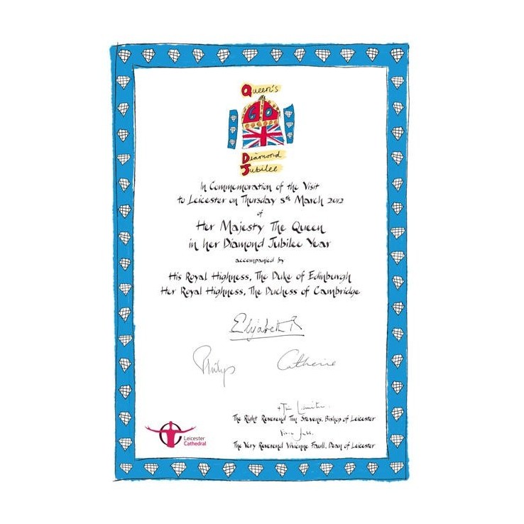 Diamond Jubilee Certificate