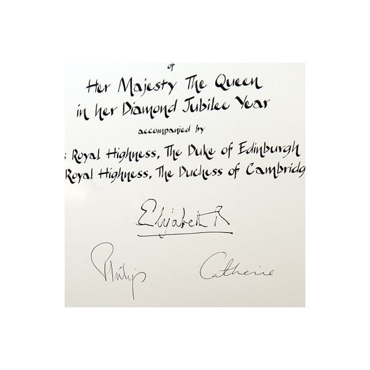 Diamond Jubilee Certificaat