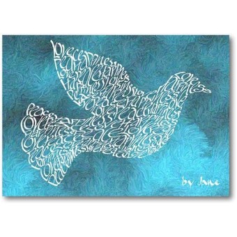 Dove of Peace Card av Calligraphy Arts