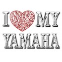 Ich liebe (Herz) meine Yamaha