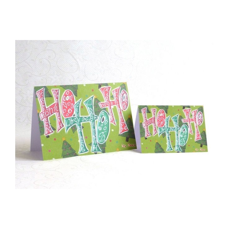 Ho Ho Ho carte de Noël