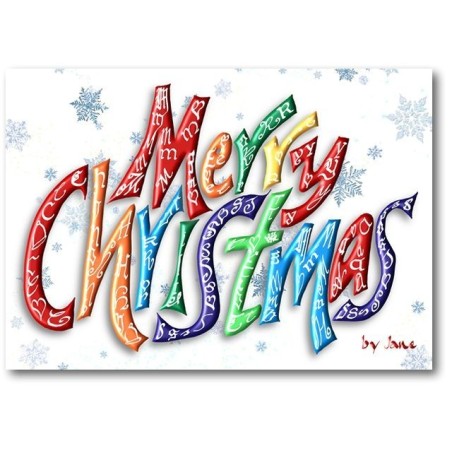 Feliz Navidad - Tarjeta de felicitación