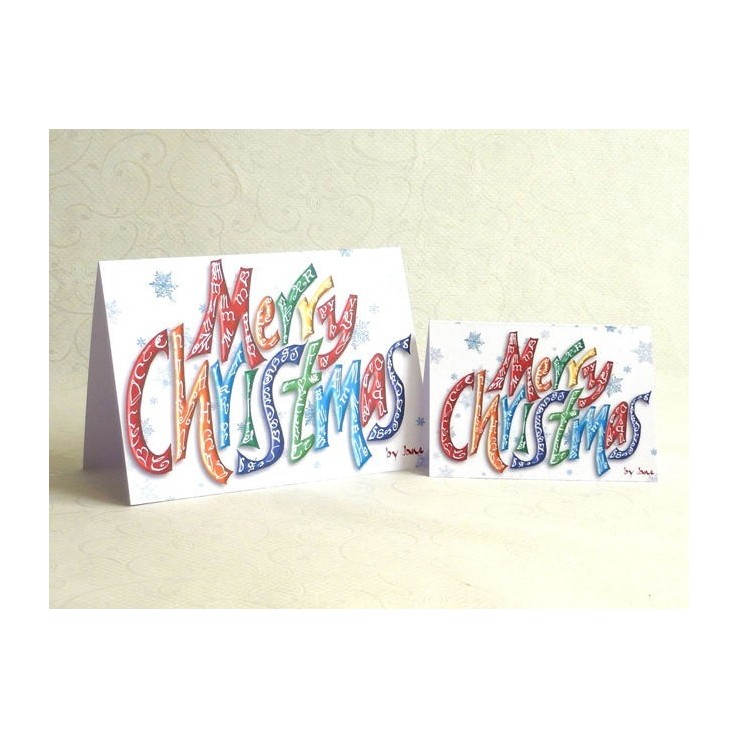 Frohe Weihnachten - Grußkarte Frohe Weihnachten - Grußkarte
