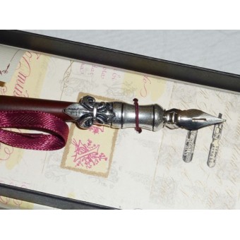 La Kaligrafica Italienischer Kalligraphie-Stift mit schwarzer Tintenflasche 2