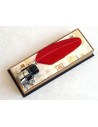 Red feather calligraphy pen - small