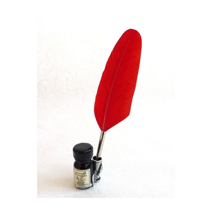 Roter Federkalligraphiestift - klein Roter Federkalligraphiestift - klein