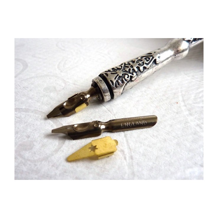 Rotonde pennini calligrafia a mano e serbatoi Rotonde pennini calligrafia a mano e serbatoi