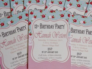 Cards and Party Invitations