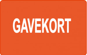 
			                        			Gavekort